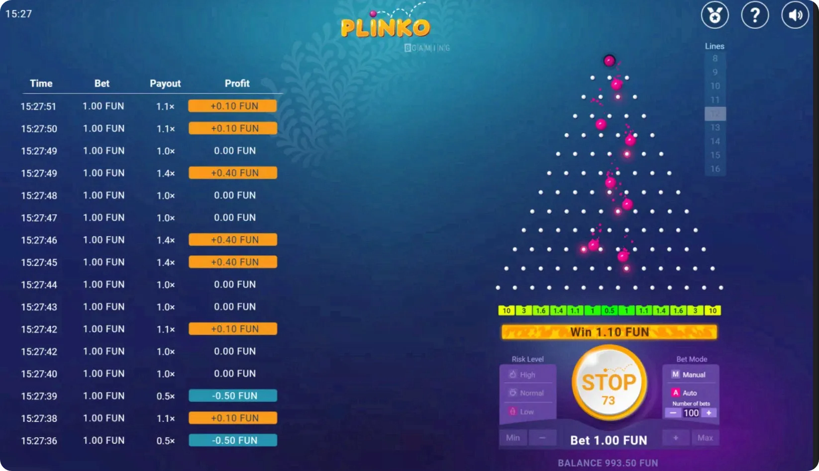 Plinko Bangladesh - Campaign participation terms for